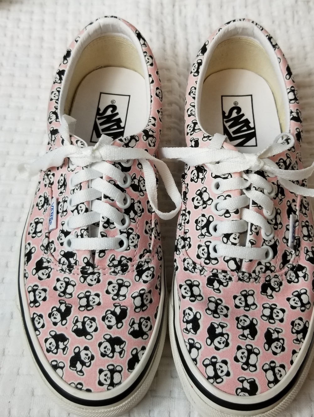 Vans Era 95 DX Anaheim Factory OG Panda/OG Pink Skater Athletic Sneaker Unisex